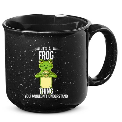 Its A Frog Thing Frog 15oz Campfire Ceramic Mug