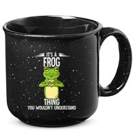 Its A Frog Thing Frog 15oz Campfire Ceramic Mug