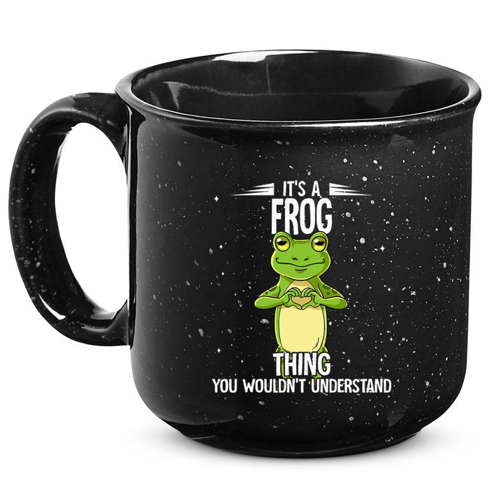 Its A Frog Thing Frog 15oz Campfire Ceramic Mug