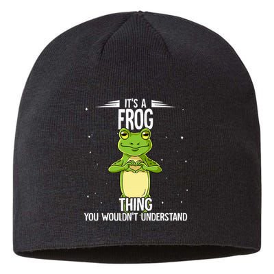 Its A Frog Thing Frog Sustainable Beanie