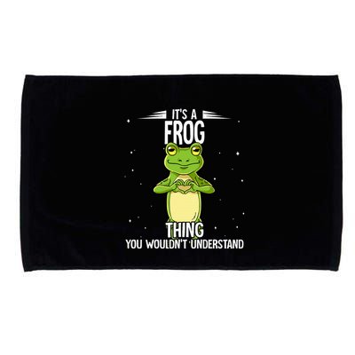 Its A Frog Thing Frog Microfiber Hand Towel
