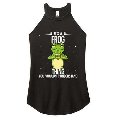 Its A Frog Thing Frog Women's Perfect Tri Rocker Tank