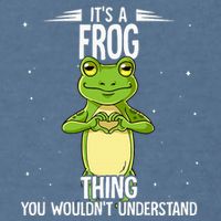 Its A Frog Thing Frog Garment-Dyed Sweatshirt