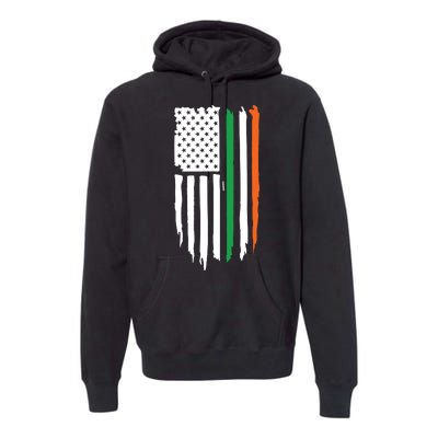 Irish American Flag Premium Hoodie