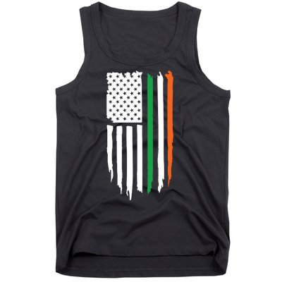 Irish American Flag Tank Top