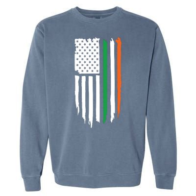 Irish American Flag Garment-Dyed Sweatshirt