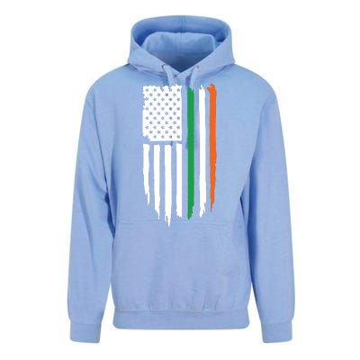 Irish American Flag Unisex Surf Hoodie