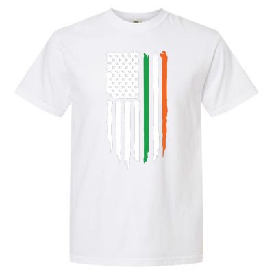 Irish American Flag Garment-Dyed Heavyweight T-Shirt