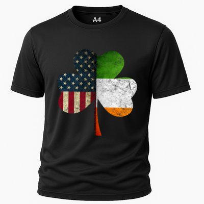 Irish American Flag Shamrock St. PatrickS Day Performance Shirt