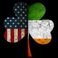Irish American Flag Shamrock St. PatrickS Day Cooling Performance Long Sleeve Crew