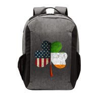 Irish American Flag Shamrock St. PatrickS Day Vector Backpack