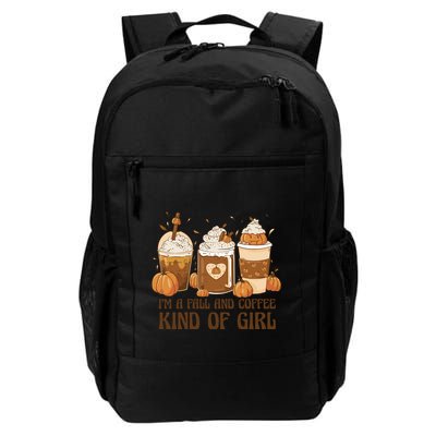 I'm A Fall And Coffee Kind Of Girl Backpack
