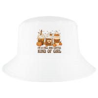 I'm A Fall And Coffee Kind Of Girl Cool Comfort Performance Bucket Hat