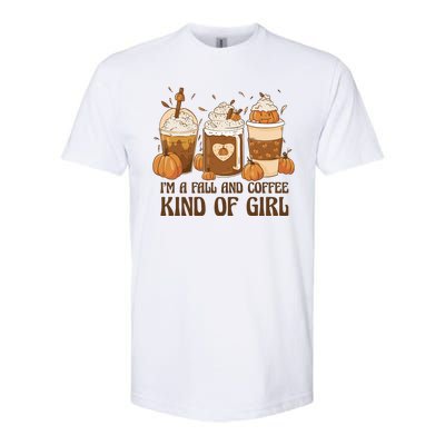 I'm A Fall And Coffee Kind Of Girl Softstyle® CVC T-Shirt