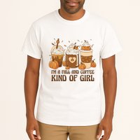 I'm A Fall And Coffee Kind Of Girl Tall T-Shirt