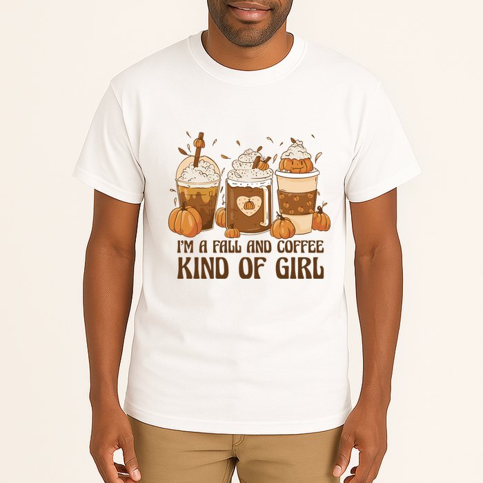 I'm A Fall And Coffee Kind Of Girl Tall T-Shirt