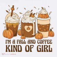 I'm A Fall And Coffee Kind Of Girl Sustainable Bucket Hat