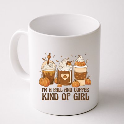 I'm A Fall And Coffee Kind Of Girl Mug