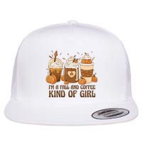 I'm A Fall And Coffee Kind Of Girl Flatbill Hat
