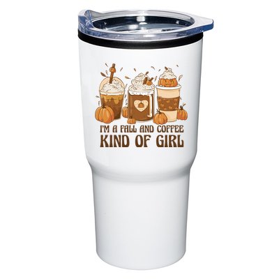 I'm A Fall And Coffee Kind Of Girl Tumbler