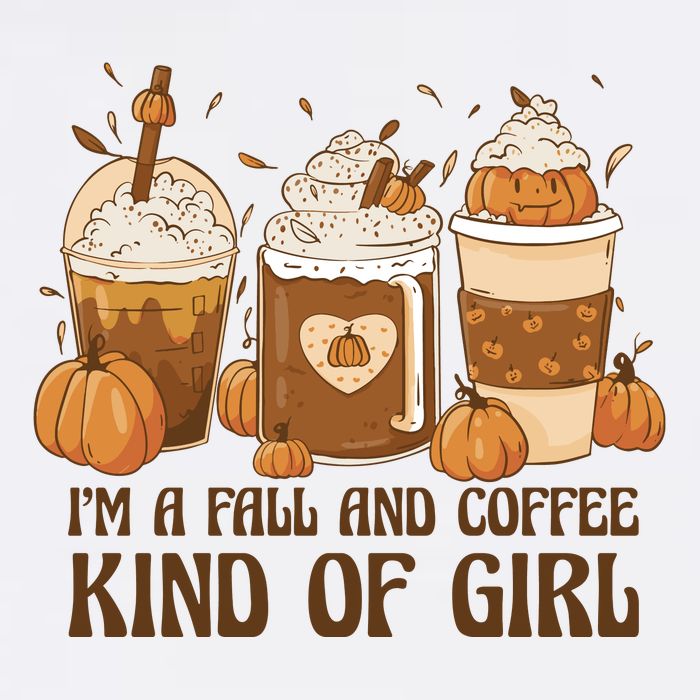I'm A Fall And Coffee Kind Of Girl Wool Snapback Cap