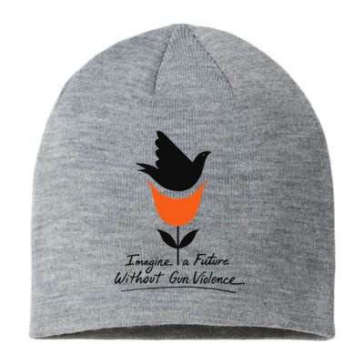 Imagine A Future Without Gun Violence Tee For Gun Control Sustainable Beanie