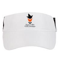 Imagine A Future Without Gun Violence Tee For Gun Control Adult Drive Performance Visor