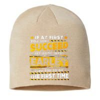 If At First You DonT Succeed Try Doing What Earley Sustainable Beanie