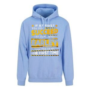 If At First You DonT Succeed Try Doing What Earley Unisex Surf Hoodie