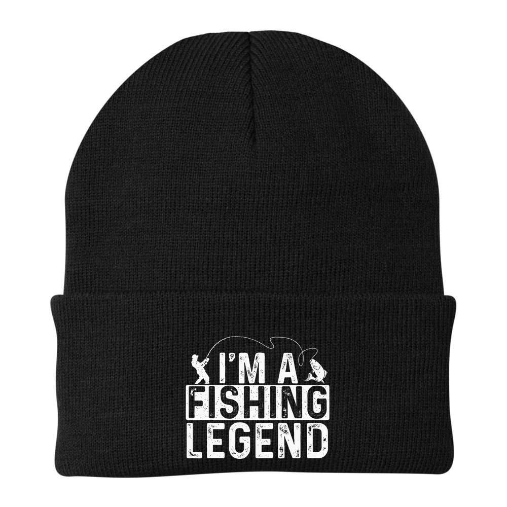 IM A Fishing Legend Fisherman Fish Lover Angling Beanie