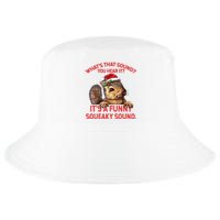 Its A Funny Squeaky Sound Christmas Squirrel Cool Comfort Performance Bucket Hat