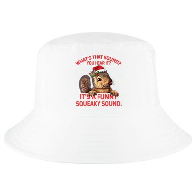 Its A Funny Squeaky Sound Christmas Squirrel Cool Comfort Performance Bucket Hat