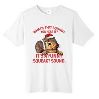 Its A Funny Squeaky Sound Christmas Squirrel Tall Fusion ChromaSoft Performance T-Shirt