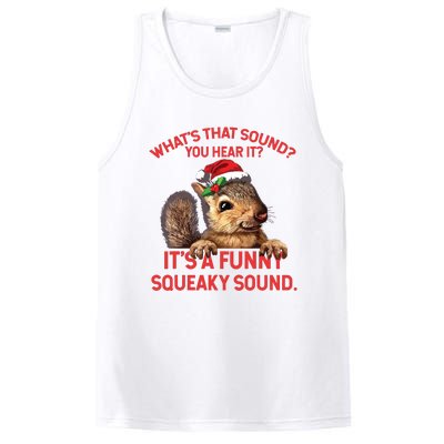 Its A Funny Squeaky Sound Christmas Squirrel PosiCharge Competitor Tank