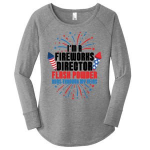 Im A Fireworks Director Power 4th Of July Meaningful Gift Women's Perfect Tri Tunic Long Sleeve Shirt