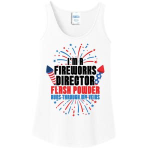 Im A Fireworks Director Power 4th Of July Meaningful Gift Ladies Essential Tank