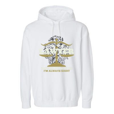 IM A Future Lawyer DonT Argue With Me IM Always Right Cool Gift Garment-Dyed Fleece Hoodie