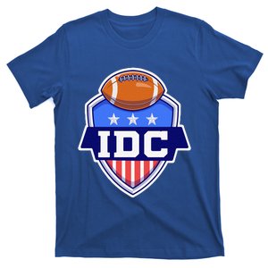 IDC American Football I Don't Care Football Lover T-Shirt