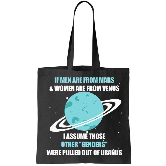 If Are From Mars And Women Are From Venus I Assume Those Tote Bag