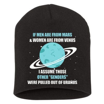 If Are From Mars And Women Are From Venus I Assume Those Short Acrylic Beanie