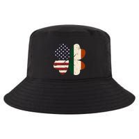 Irish American Flag Shamrock Cool Comfort Performance Bucket Hat