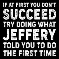 If At First You Dont Succeed Custom Name Personalized Text Flat Bill Trucker Hat