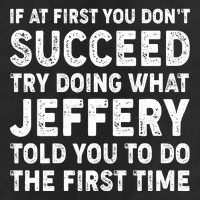 If At First You Dont Succeed Custom Name Personalized Text 25L Jumbo Tote