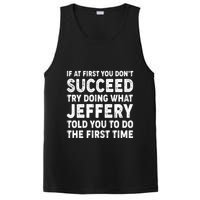 If At First You Dont Succeed Custom Name Personalized Text PosiCharge Competitor Tank