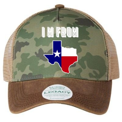 I Am From Texas Legacy Tie Dye Trucker Hat
