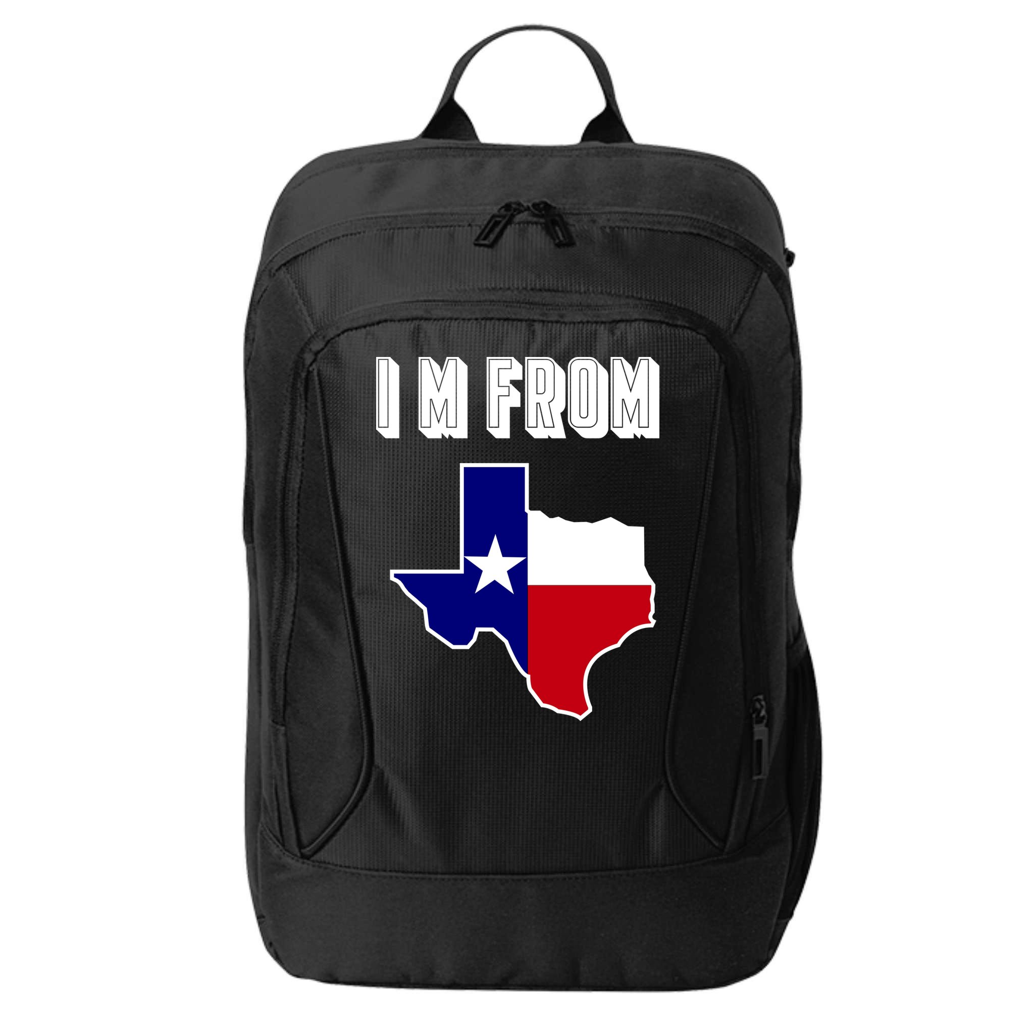 I Am From Texas City Backpack