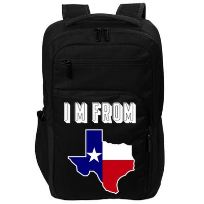 I Am From Texas Impact Tech Backpack