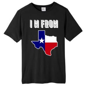 I Am From Texas Tall Fusion ChromaSoft Performance T-Shirt