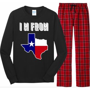 I Am From Texas Long Sleeve Pajama Set