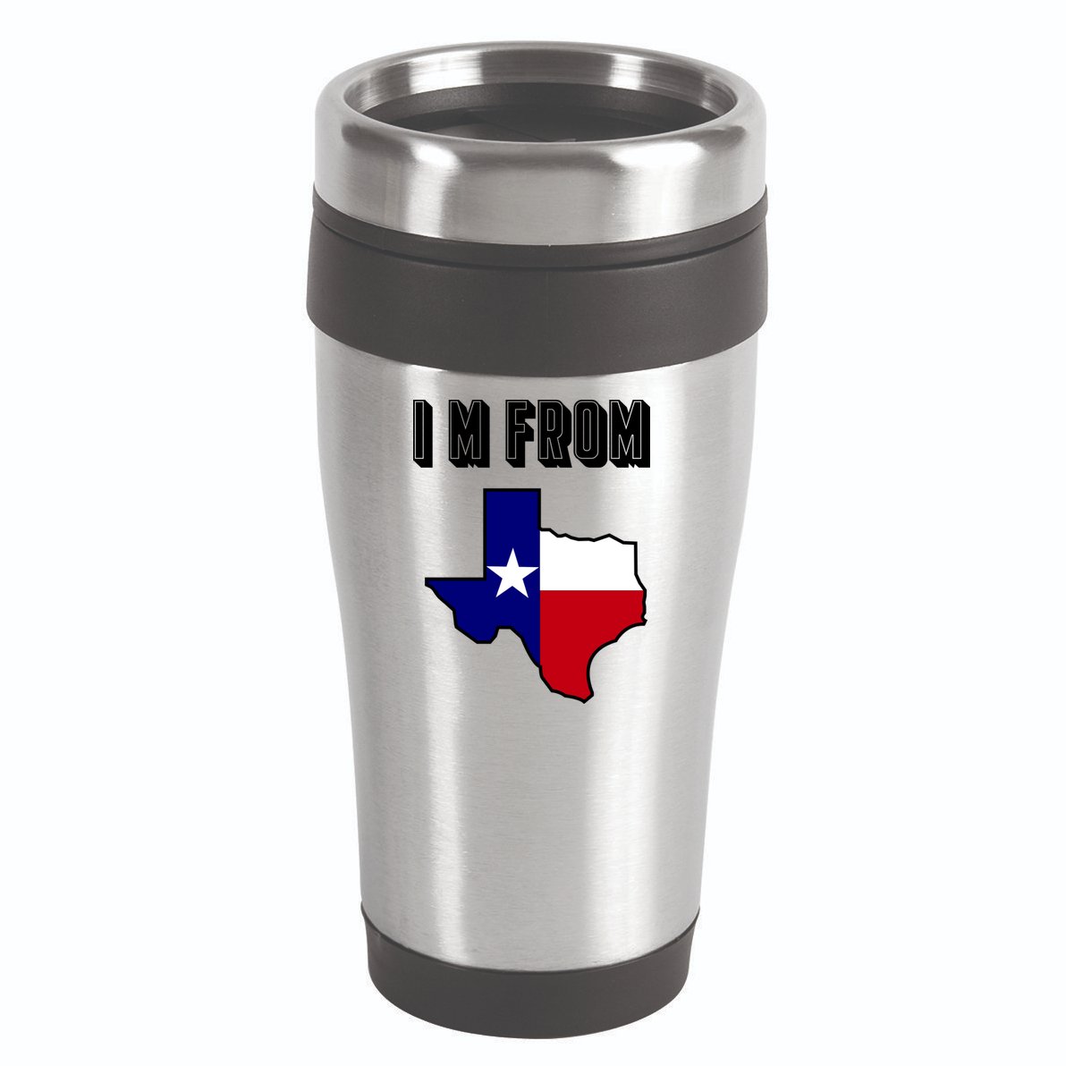 I Am From Texas 16oz Travel Tumbler